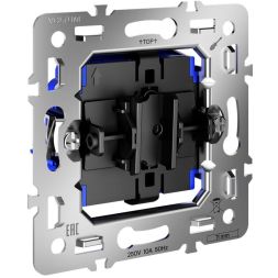 Выключатель 1-кл. S70 10А механизм хлопок Voltum VLS0101M