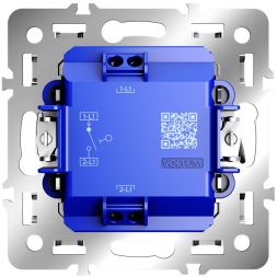Выключатель 1-кл. S70 10А механизм хлопок Voltum VLS0101M