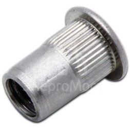 Заклепка резьбовая М4х07х11.6 цилиндр сталь оцинк. (уп.100шт) Промрукав PR08.4989