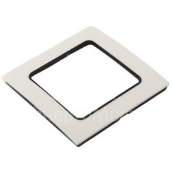 Рамка 1-м Стокгольм бел. с линией цвета черн. PROxima EKF EXM-G-304-10