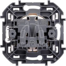 Розетка 1-м СП Inspiria 16А IP20 250В 2P бел. Leg 673710