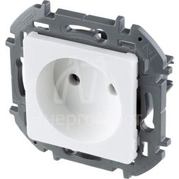 Розетка 1-м СП Inspiria 16А IP20 250В 2P бел. Leg 673710