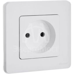 Розетка 1-м СП Inspiria 16А IP20 250В 2P бел. Leg 673710
