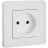 Розетка 1-м СП Inspiria 16А IP20 250В 2P бел. Leg 673710