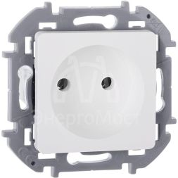 Розетка 1-м СП Inspiria 16А IP20 250В 2P бел. Leg 673710