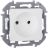 Розетка 1-м СП Inspiria 16А IP20 250В 2P бел. Leg 673710