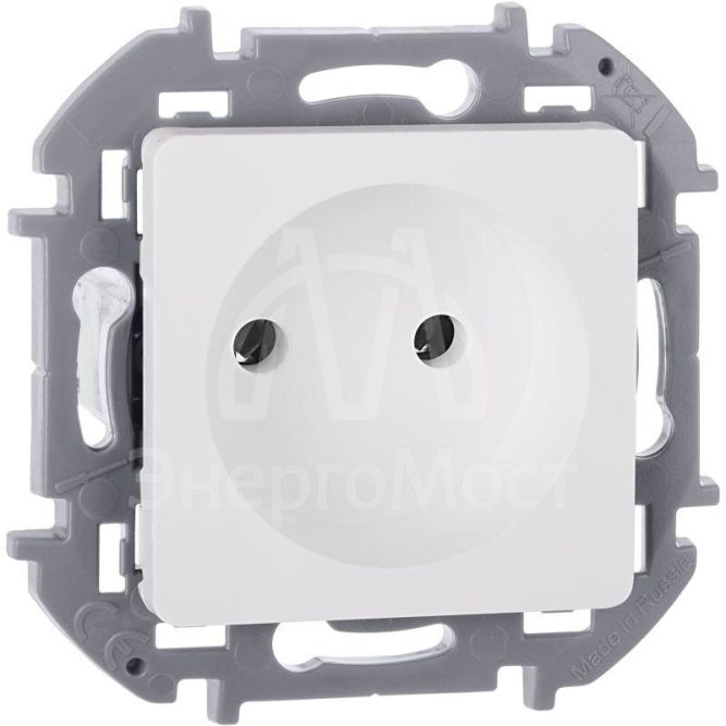 Розетка 1-м СП Inspiria 16А IP20 250В 2P бел. Leg 673710
