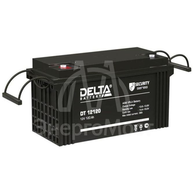 Аккумулятор ОПС 12В 120А.ч Delta DT 12120