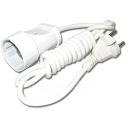 Удлинитель 1х3м без заземл. 6А IP44 УШ-6 ПВС 2х0.75 UNIVersal 5568946