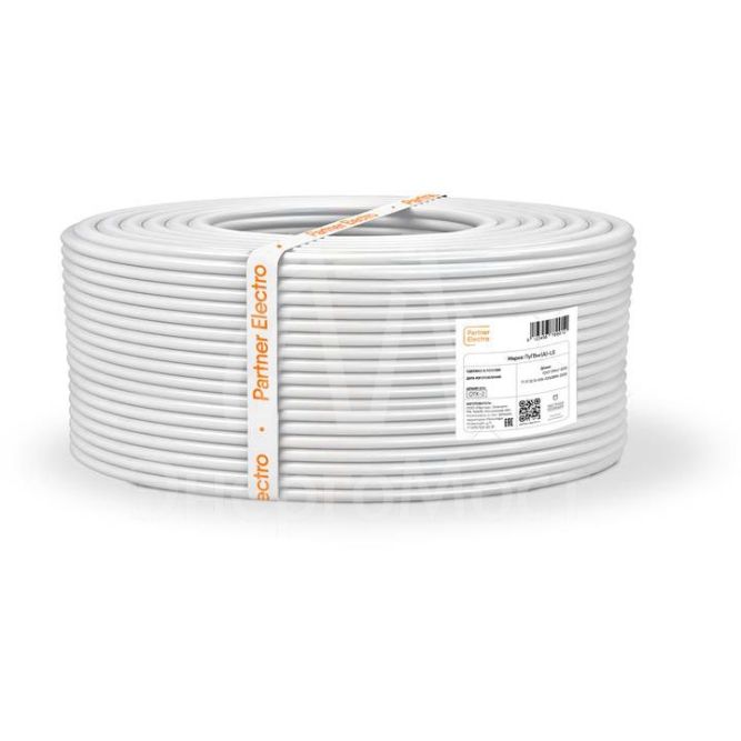 Провод ПуГВнг(А)-LS 1х0.75 450/750В Б (уп.100м) ПАРТНЕР ЭЛЕКТРО ЦБ-00020018