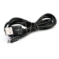 Кабель USB ELX-CDC01-C02 USB-Micro USB 3А 1.2м зарядка+передача данных коробка черн. ERGOLUX 15093