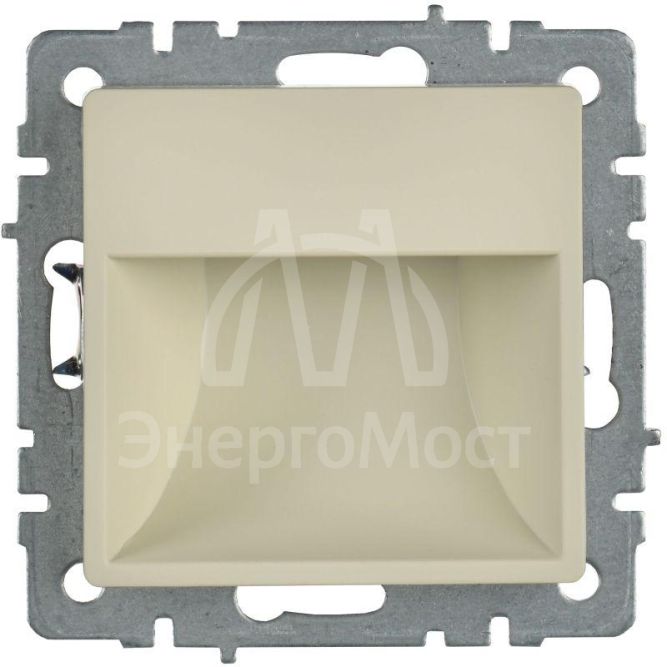 Подсветка светодиодная BRITE встраив. ПЛ20-БрКр беж. IEK BR-FL20-K10
