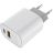 Устройство зарядное сетевое с двумя портами USB-A + USB-C 20Вт Rexant 18-2207