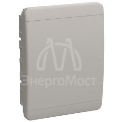 Корпус пластиковый ЩРВ-П-24 IP41 бел. дверь TEKFOR IEK TF5-KP13-V-24-41-K01-K01