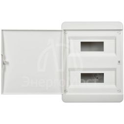 Корпус пластиковый ЩРВ-П-24 IP41 бел. дверь TEKFOR IEK TF5-KP13-V-24-41-K01-K01