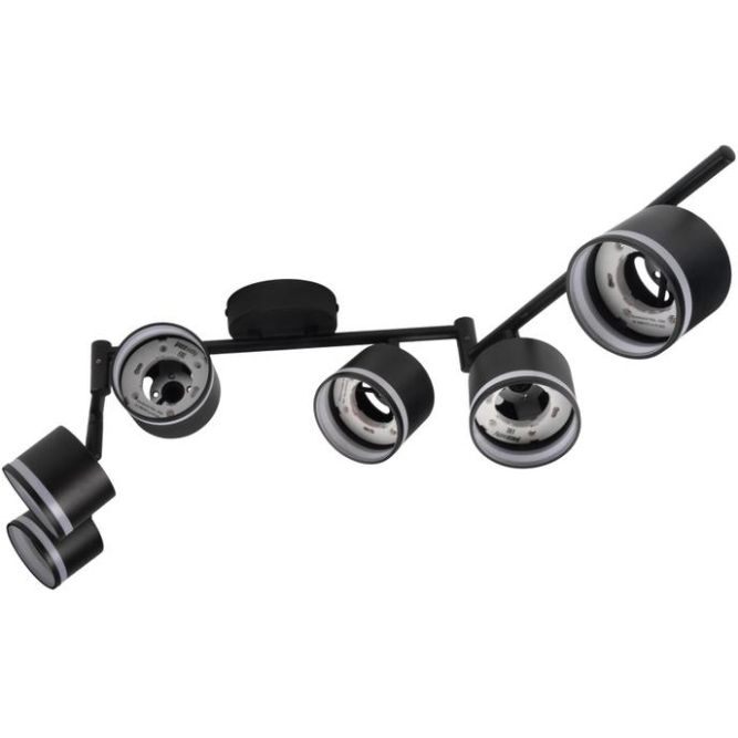 Светильник PCL-0906 max 20Вт (каждая лампа) 6xGX53 IP20 230В BL настен./потолочн. декор. под лампу JazzWay 5066960