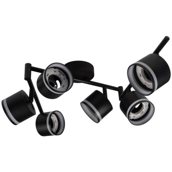 Светильник PCL-0906 max 20Вт (каждая лампа) 6xGX53 IP20 230В BL настен./потолочн. декор. под лампу JazzWay 5066960