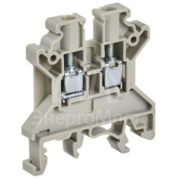 Колодка клеммная CTS ARMAFIX 4кв.мм сер. IEK YCT10-00-K03-004