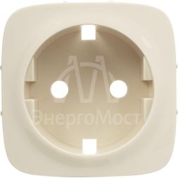 Панель лицевая Valena Allure для розетки 2К+З сл. кость Leg 755206