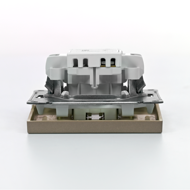 Выключатель 1-кл. ArtGallery (сх. 1) 10AX шампань SE GAL000511