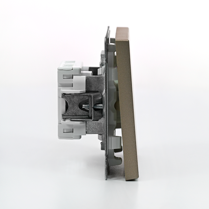 Выключатель 1-кл. ArtGallery (сх. 1) 10AX шампань SE GAL000511