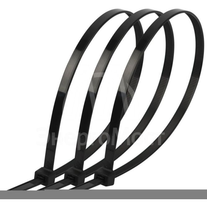 Хомут кабельный Simple 3.6х300 NO-224-201 черн. (уп.100шт) Эра Б0066036