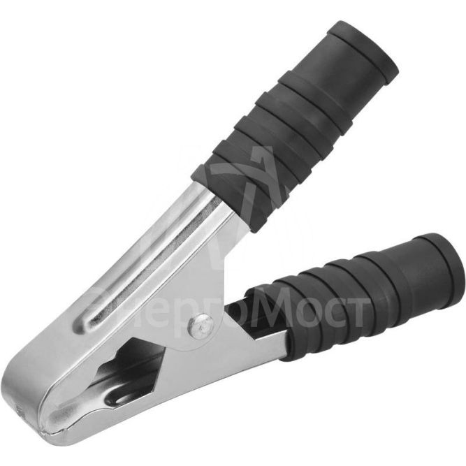 Зажим &amp;quot;крокодил&amp;quot; 100А 80 865 OAC-100A-105-B25 черн. ОНЛАЙТ 80865