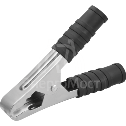 Зажим &amp;quot;крокодил&amp;quot; 100А 80 865 OAC-100A-105-B25 черн. ОНЛАЙТ 80865