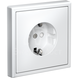 Розетка ArtGallery 16А с заземл. со шторками быстрозажим. клем. механизм лотос SE GAL001345S