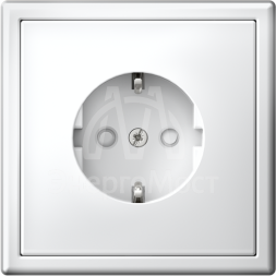 Розетка ArtGallery 16А с заземл. со шторками быстрозажим. клем. механизм лотос SE GAL001345S