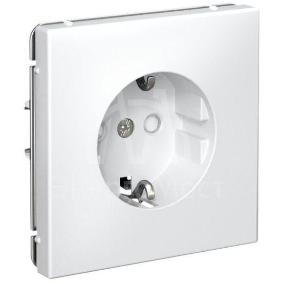 Розетка ArtGallery 16А с заземл. со шторками быстрозажим. клем. механизм лотос SE GAL001345S