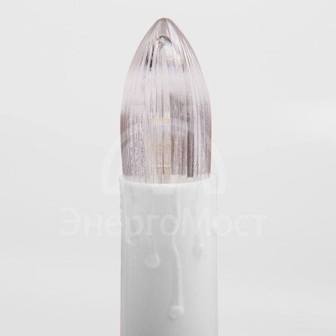 Гирлянда &amp;quot;Свечи LED&amp;quot; 10м 50LED 4Вт 220В IP20 тепл. бел. NEON-NIGHT 303-085