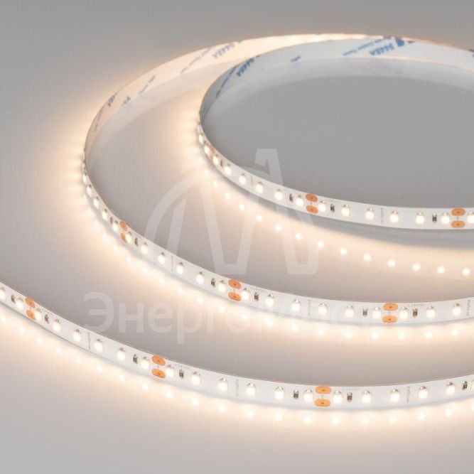 Лента светодиодная NT-A120-8mm 24V Warm 3000К 9.6Вт/м IP20 3528 открыт. (уп.5м) Arlight 033522