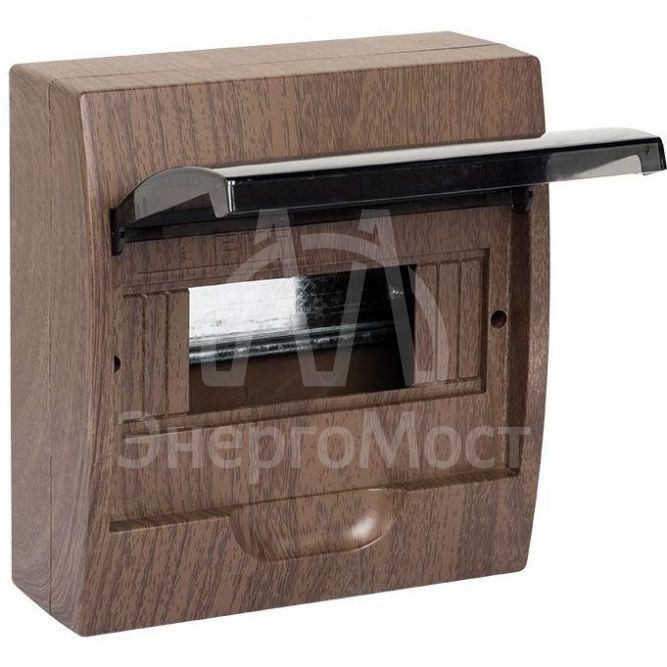 Щит ЩРН-П-8 IP41 темное дерево PROxima EKF pb40-n-8-dark