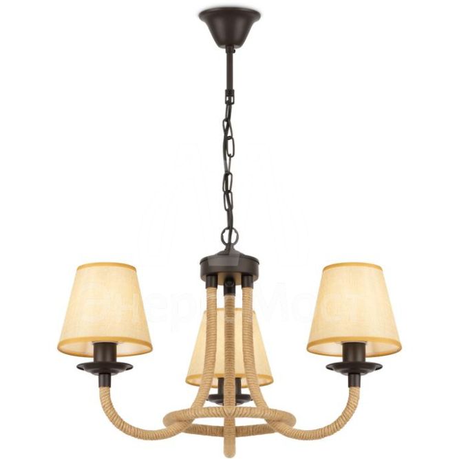 Люстра Corda Е14х3 60Вт IP20 Freya FR4402-PL-03-GB