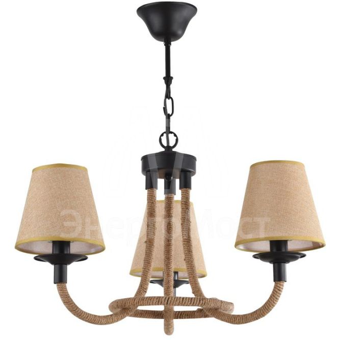 Люстра Corda Е14х3 60Вт IP20 Freya FR4402-PL-03-GB