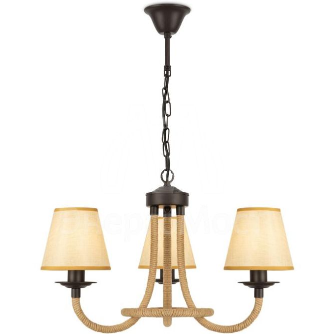 Люстра Corda Е14х3 60Вт IP20 Freya FR4402-PL-03-GB