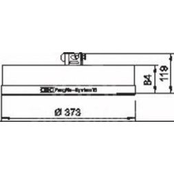 Опора стержневая для системы FangFix 16кг F-FIX-16 OBO 5403200