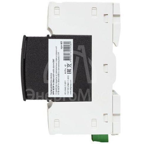 Ограничитель перенапряжения имп. ОПВ-В/3P In 30кА 400В EKF opv-b3