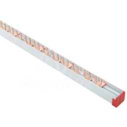 Шина соединительная типа FORK для 3-ф нагр. 63А 54 мод. EKF fork-03-63