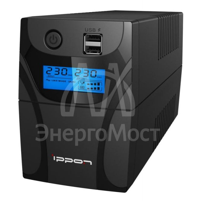 Источник бесперебойного питания Back Power Pro II 600 360Вт 600В.А черн. IPPON 1030300