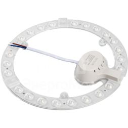 Модуль светодиодный с драйвером PPB Module 22Вт 4000К D195мм IP20 крепление магнит JazzWay 5048218