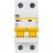 Выключатель автоматический модульный 2п C 6А 4.5кА ВА47-29 IEK MVA20-2-006-C