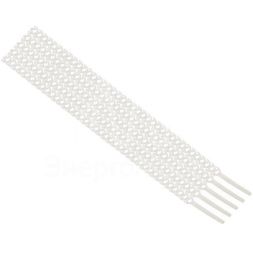 Хомут гибкий многоразовый бел. FlexSTRAP (уп.20шт) PROxima EKF plc-fs-wr