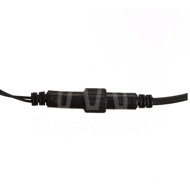 Гирлянда &amp;quot;Бахрома&amp;quot; RB-OIC100LSE-B-T-I4-F 100 син./бел. светодиодов 2х0.5м 20 нитей 24/56/32/48см соединяемая до 10шт. уличная мерцающая SHLights 4690601050007