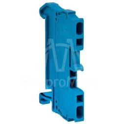 Колодка клеммная JXB-ST-1.5 17.5А самозажимная син. EKF plc-jxb-st-1.5-blue