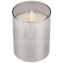 Свеча декоративная CL7-SET3-sr (компл. 3-х свечей серебр.) ФАZА 5018792