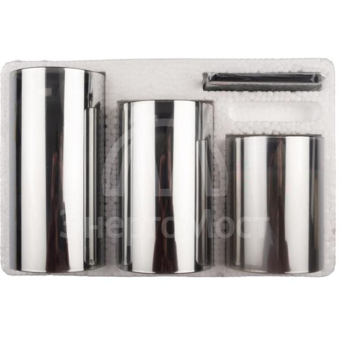 Свеча декоративная CL7-SET3-sr (компл. 3-х свечей серебр.) ФАZА 5018792