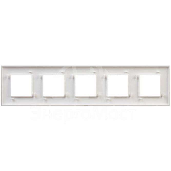 Рамка 5-м 10мод. Avanti &amp;quot;Белое облако&amp;quot; DKC 4400900