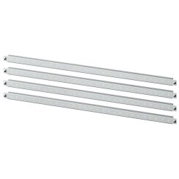 Рейка дверная горизонт. для навесных корпусов ширина одностворчатой двери 800мм (уп.4шт) DKC R5STPE80-1